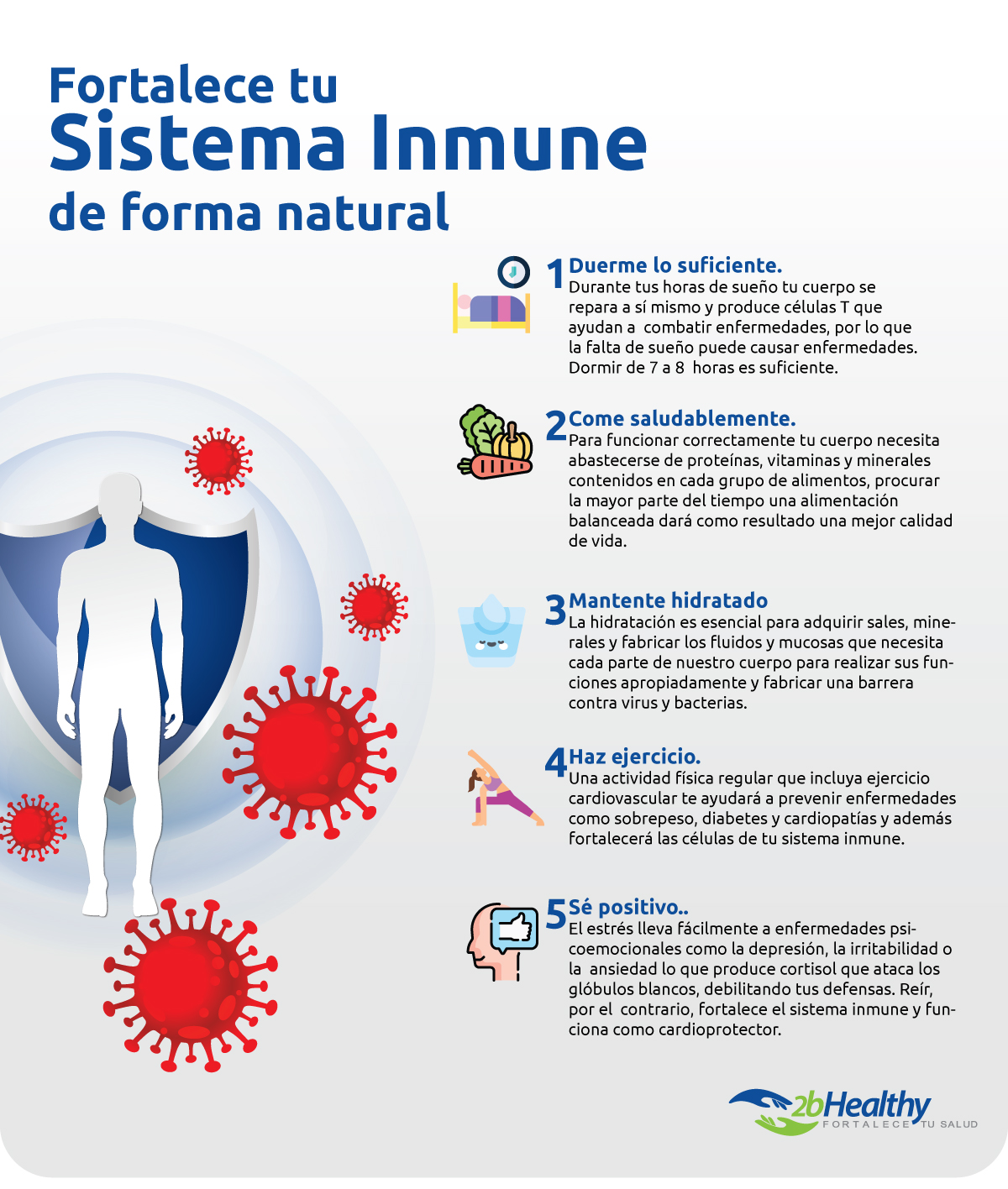 Fortalece tu Sistema Inmune de forma natural – 2BHealthy